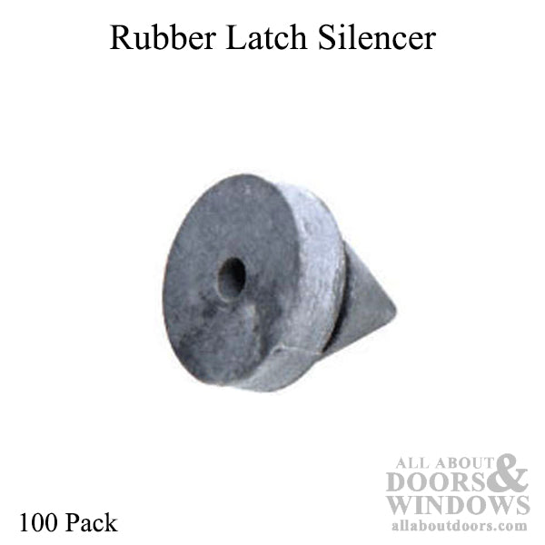 Silencer - Door Stop Mount, 100 pkg - Hollow Metal Frame - Silencer - Door Stop Mount, 100 pkg - Hollow Metal Frame