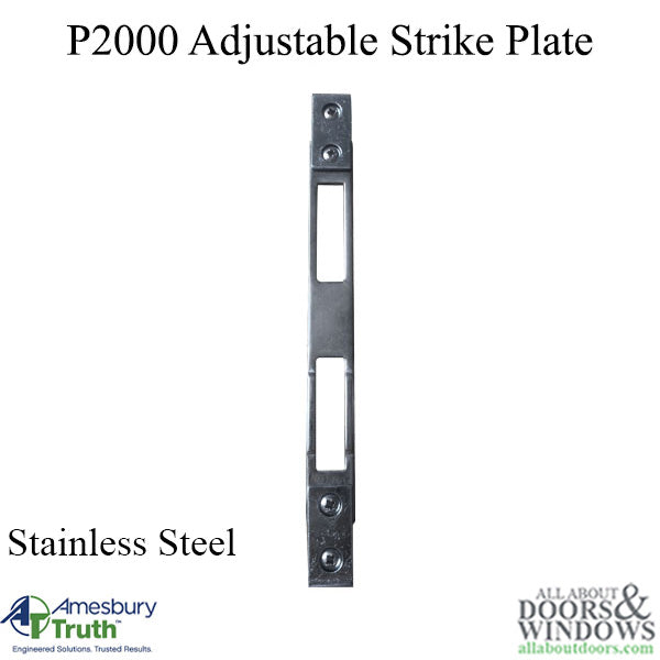 P2000 Adjustable Raised Strike Plate .83