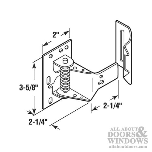 Snap Lock, Spring-Loaded, Side Mount - Snap Lock, Spring-Loaded, Side Mount