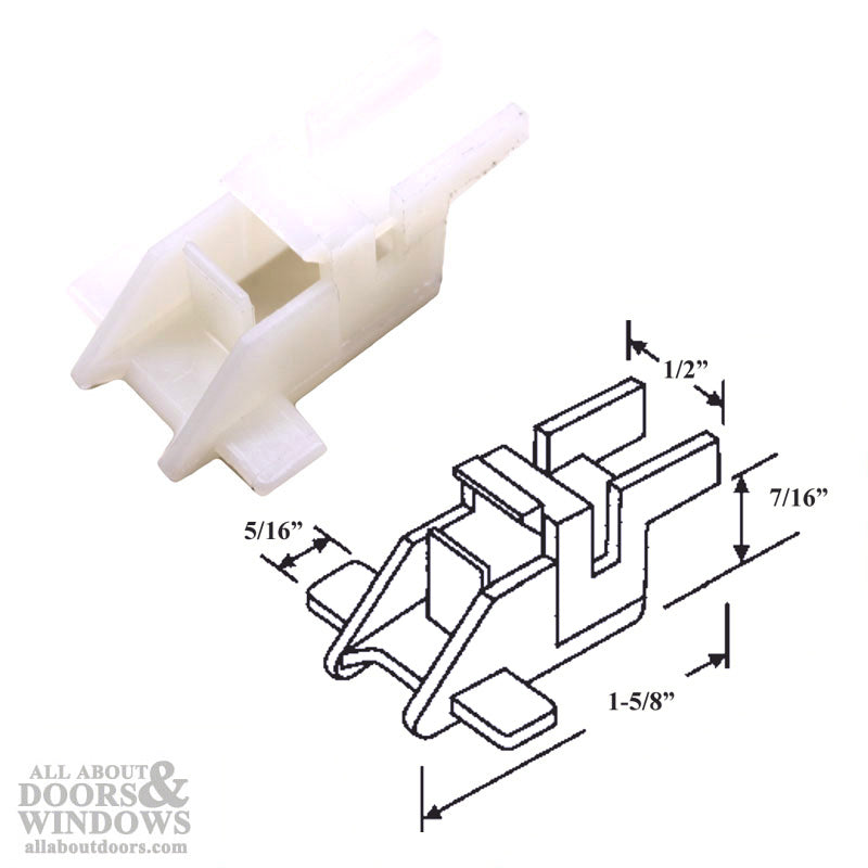 Crossley Channel Balance Top Shoe Bracket - Crossley Channel Balance Top Shoe Bracket