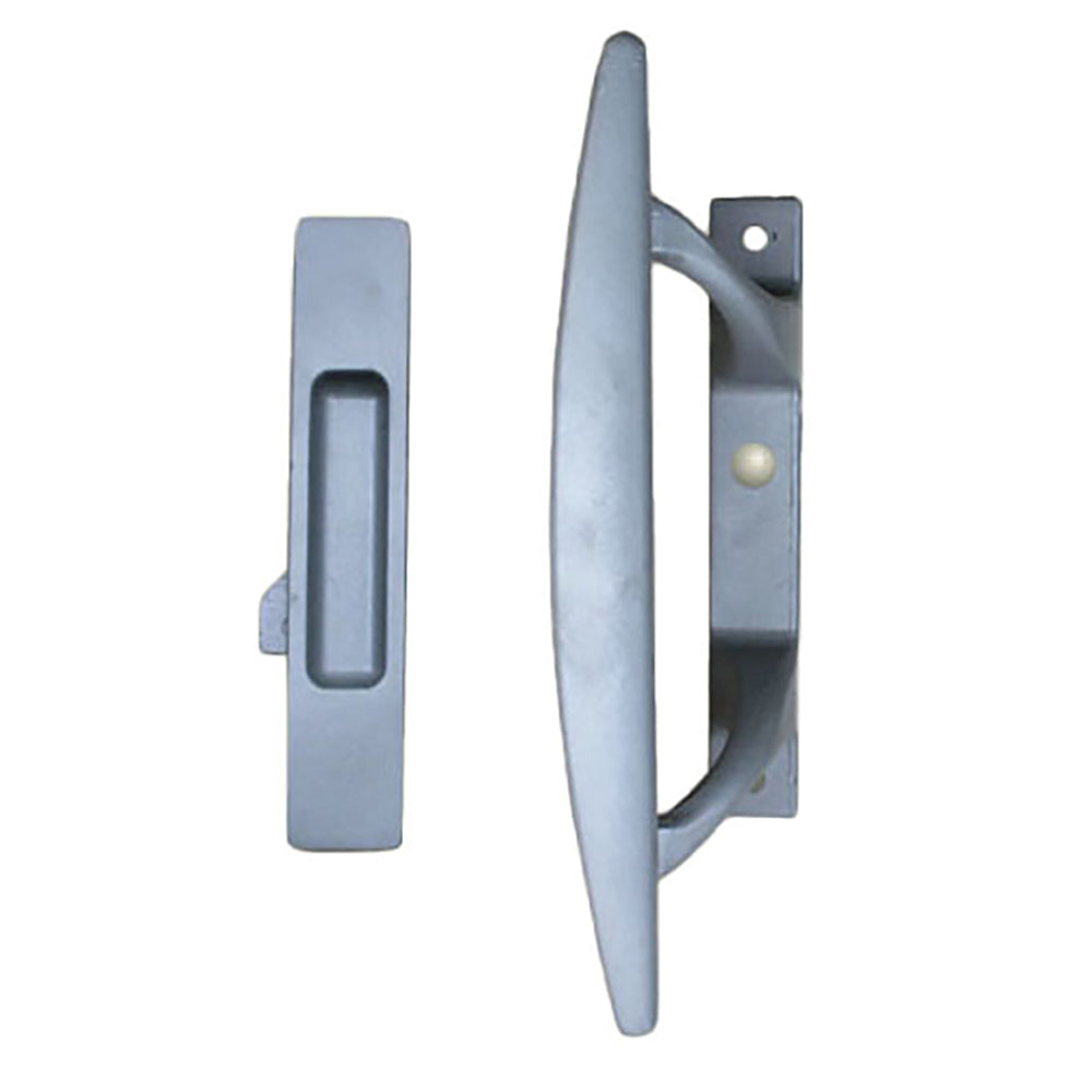 Handle Set for Sliding Patio Doors with Diecast Inside Pull Right Hand - Handle Set for Sliding Patio Doors with Diecast Inside Pull Right Hand