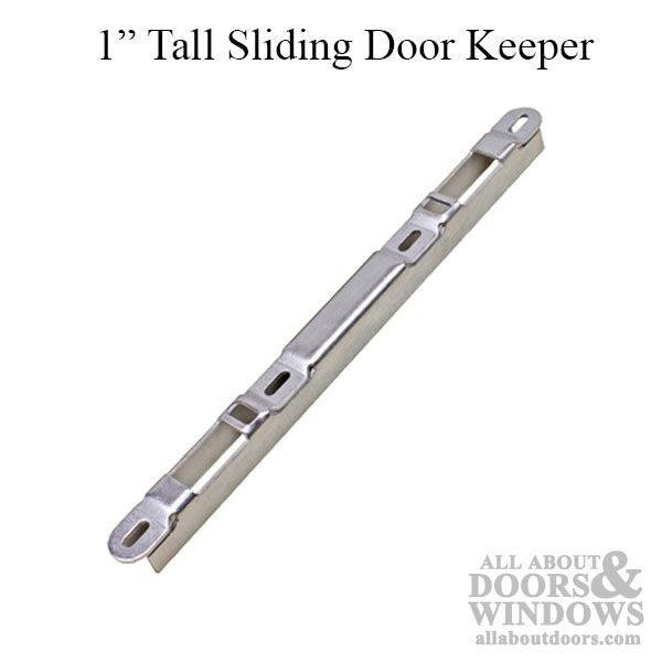 Narrow Sliding Door Strike Plate Keeper 1