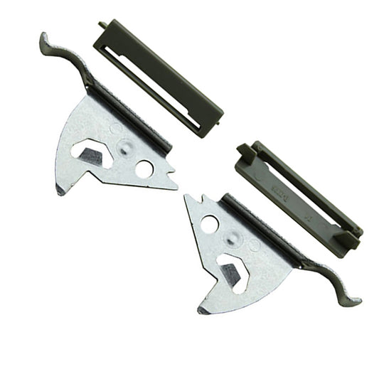 Discontinued - Screen Wing Blade Locks, Pair - White