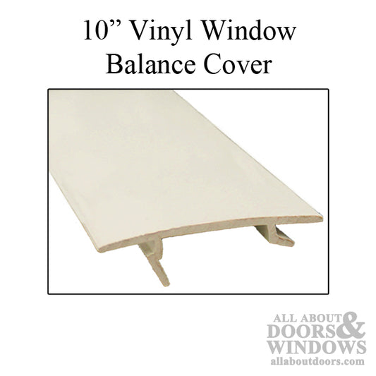 Window Balance Cover, Vinyl Filler Bead - 10 inches