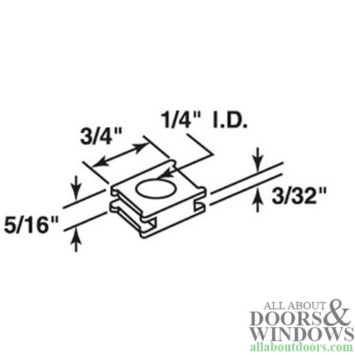 Pin Cap / Guide, H-Shape, Plastic - Choose Quantity - Pin Cap / Guide, H-Shape, Plastic - Choose Quantity