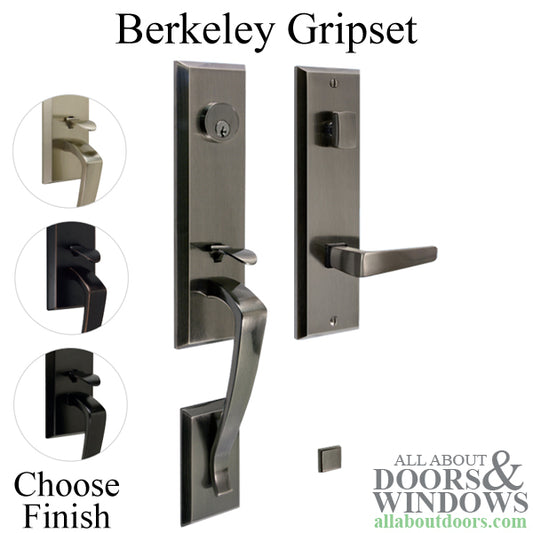 Active Berkeley Gripset for Entry Doors - Choose Finish