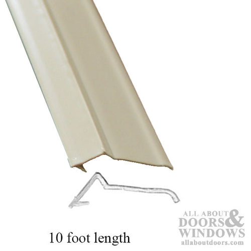 10 foot Leaf Weatherstrip, Bilt Best, Caradco, Hurd, casement and awning sash & frame  - Tan - 10 foot Leaf Weatherstrip, Bilt Best, Caradco, Hurd, casement and awning sash & frame  - Tan