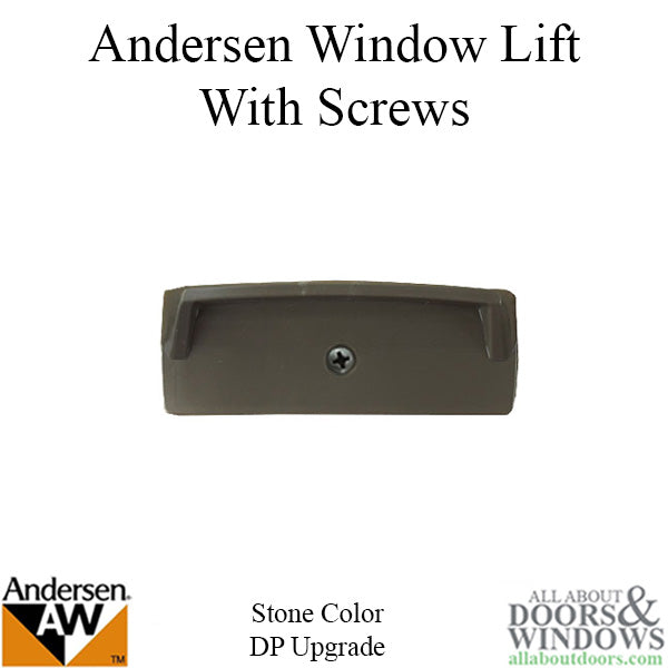 Andersen Perma-Shield Narroline Windows - Lift with Screws - DP Upgrade, Stone - Andersen Perma-Shield Narroline Windows - Lift with Screws - DP Upgrade, Stone