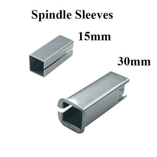 Hoppe Spindle Sleeve, Increase 8mm to 9mm, 30mm Length - Hoppe Spindle Sleeve, Increase 8mm to 9mm, 30mm Length