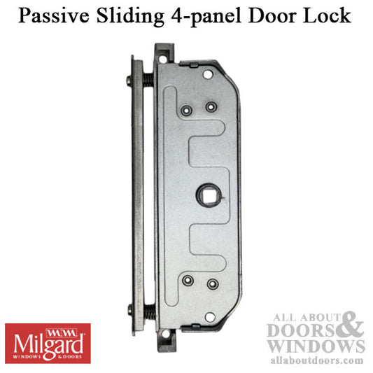 Milgard/Roto Rod Version Mortise Lock for Passive Sliding 4-panel Doors