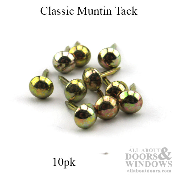 Pella Classic Muntin Tack for Wood Grilles/Grids - Brass - Pella Classic Muntin Tack for Wood Grilles/Grids - Brass