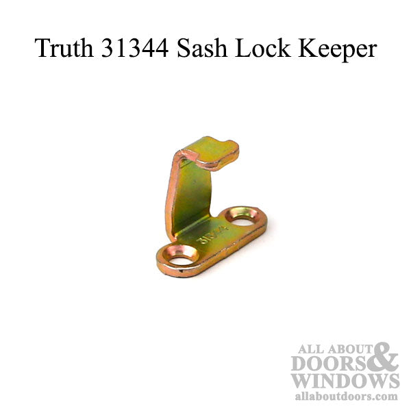 Discontinued - Truth 31344 Keeper, Sash Lock, Casement Window - Discontinued - Truth 31344 Keeper, Sash Lock, Casement Window