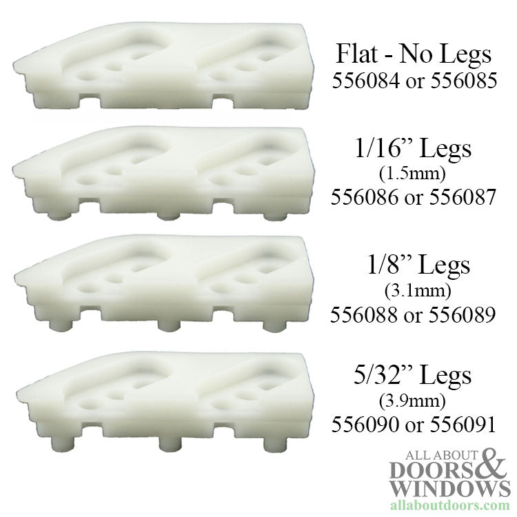 Truth Multipoint Window Lock Keeper Right Hand White - Truth Multipoint Window Lock Keeper Right Hand White