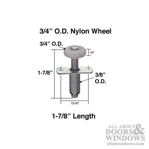 Spring Loaded Top Wardrobe Roller Guide - Spring Loaded Top Wardrobe Roller Guide