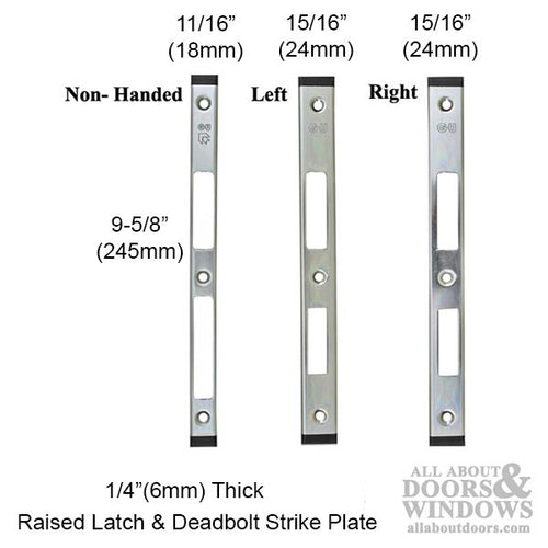 Strike Plate, Latch & Deadbolt - Strike Plate, Latch & Deadbolt