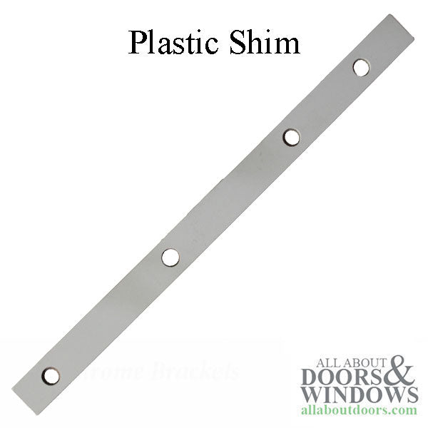 Plastic Shim , 4 hole, 1/2