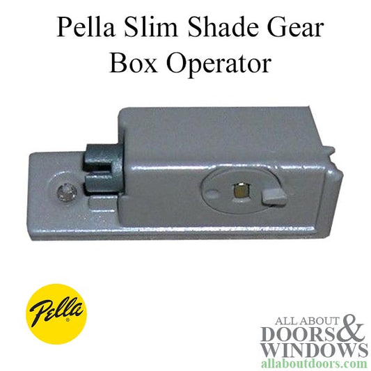 Pella Slim Shade (internal blinds) Gear Box Operator - Champagne