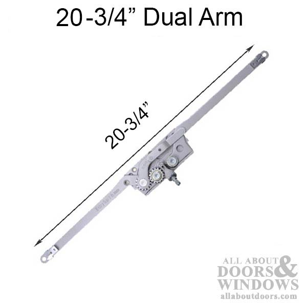 Truth Entrygard Dual Arm Awning Roto Crank Operator - 20-5/8 inch - Truth Entrygard Dual Arm Awning Roto Crank Operator - 20-5/8 inch