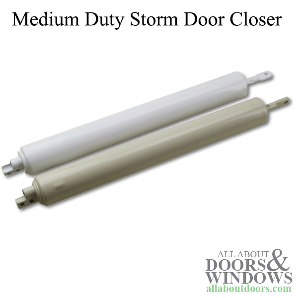 Standard Duty Storm Door Closer 1.25 Inch Diameter - Standard Duty Storm Door Closer 1.25 Inch Diameter