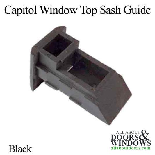 Capitol Top Sash Guide - Black