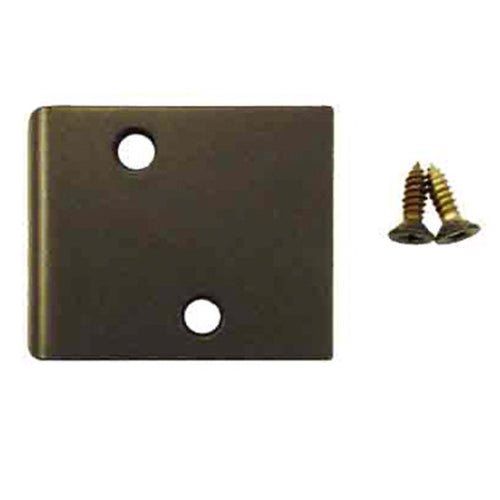 Andersen Jamb Strike Extender 2.375 Inch Distressed Bronze Finish - Andersen Jamb Strike Extender 2.375 Inch Distressed Bronze Finish