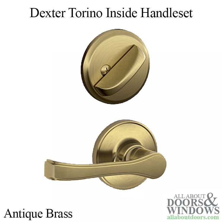 Dexter Torino JH59-609 Inside Handleset - Antique Brass - Dexter Torino JH59-609 Inside Handleset - Antique Brass