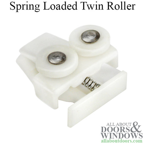 Spring Loaded Twin Roller with Guide Bracket - Spring Loaded Twin Roller with Guide Bracket