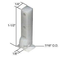 Roller Assembly (Flat) - Sliding Windows, Vertical Rail - Nylon - Roller Assembly (Flat) - Sliding Windows, Vertical Rail - Nylon