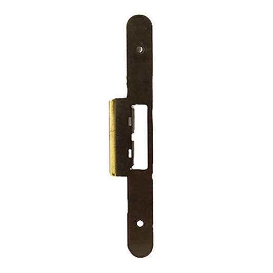 Andersen Latch & Deadbolt Strike Plate Cover, AP/PA  Double Door - Antique Brass