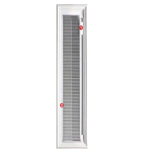 Therma Tru Door Lite 1 Lite with Glass and Surround with Internal Blinds - Therma Tru Door Lite 1 Lite with Glass and Surround with Internal Blinds
