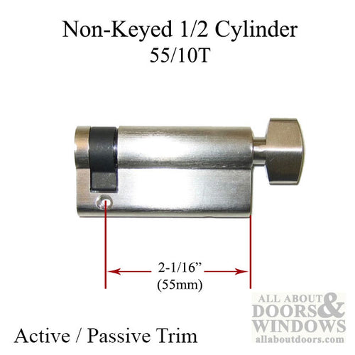 Schlegel 55/10 Inactive Non-Keyed , 360°  Cylinder,- Satin Nickel - Schlegel 55/10 Inactive Non-Keyed , 360°  Cylinder,- Satin Nickel