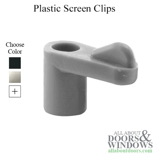 Window Screen Clips Plastic 3/8" Offset
