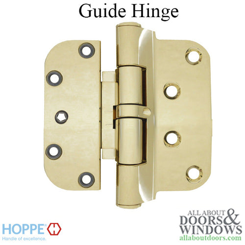 Hoppe F77-R, 2009 Guide Hinge, Resista  Brass - Hoppe F77-R, 2009 Guide Hinge, Resista  Brass