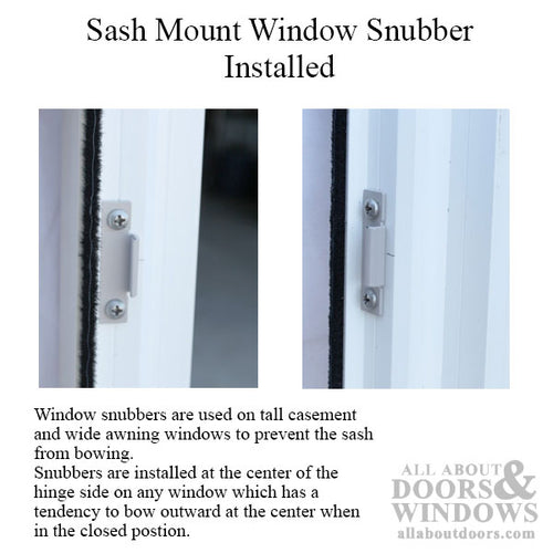 Truth Window Snubber for Casement and Wide Awning Windows - Truth Window Snubber for Casement and Wide Awning Windows