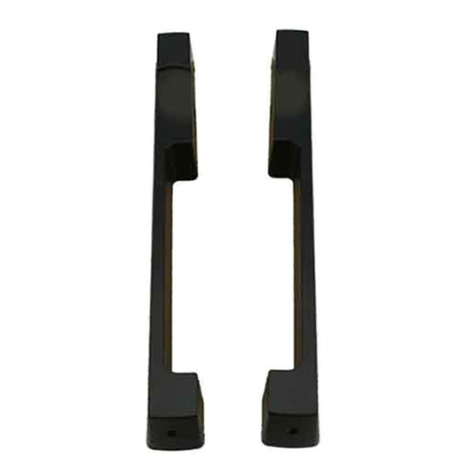 HOPPE Dallas Sliding Door Handle Set for HLS9000 Multipoint Locking System Left Hand Non-Keyed Matte Black