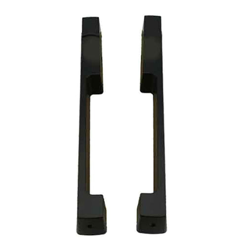 HOPPE Dallas Sliding Door Handle Set for HLS9000 Multipoint Locking System Left Hand Non-Keyed Matte Black - HOPPE Dallas Sliding Door Handle Set for HLS9000 Multipoint Locking System Left Hand Non-Keyed Matte Black