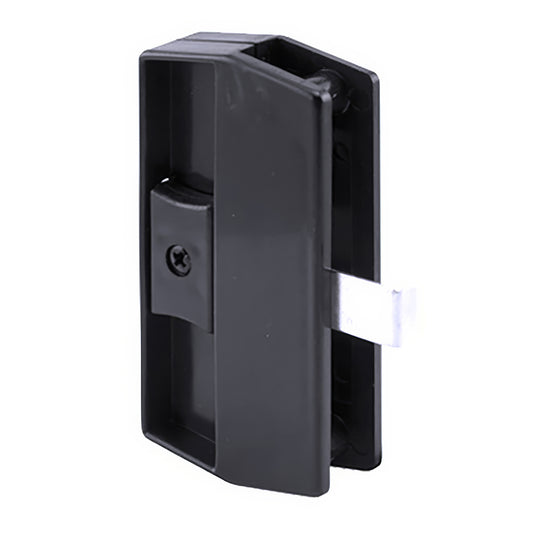 Non-Handed Plastic Latch & Pull for Sliding Screen Door - Black