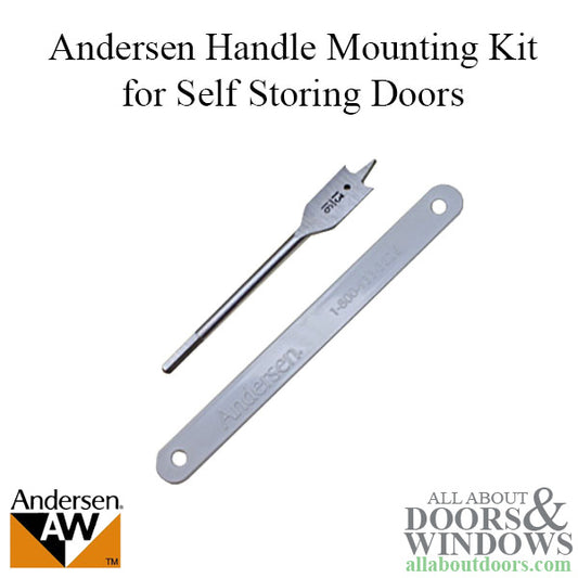 Handle Mounting Kit for Self Storing Doors
