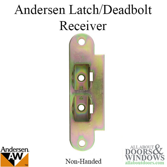Latch and DeadBolt Receiver, Non-handed