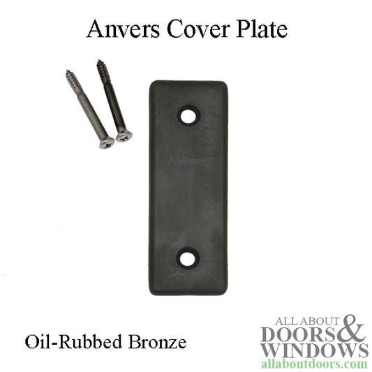 Andersen Gliding Door Cover Plate, Anvers Style - Oil Rubbed Bronze