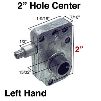 Operator for Awning or Jalousie Louver Windows Torque 2 Inch Left Hand - Operator for Awning or Jalousie Louver Windows Torque 2 Inch Left Hand
