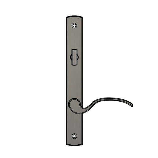 Truth Sentry Lock Handle Set, Traditional, Decorative finish over Brass, PVD Bronze