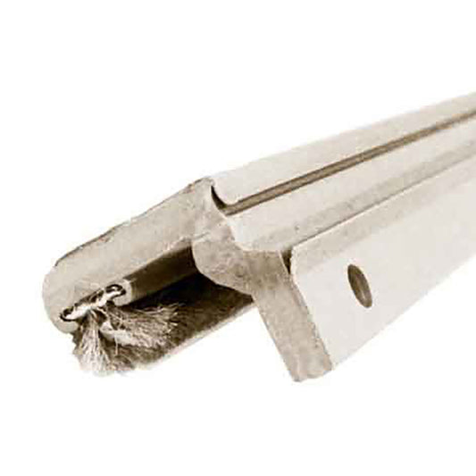 Andersen PS5 Operating Panel Bottom Rail Filler with Weatherstrip - White