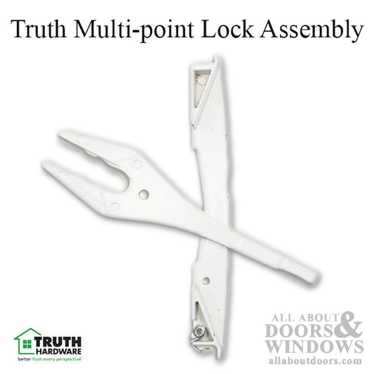 Truth Mirage Multi-Point Lock Assembly - White