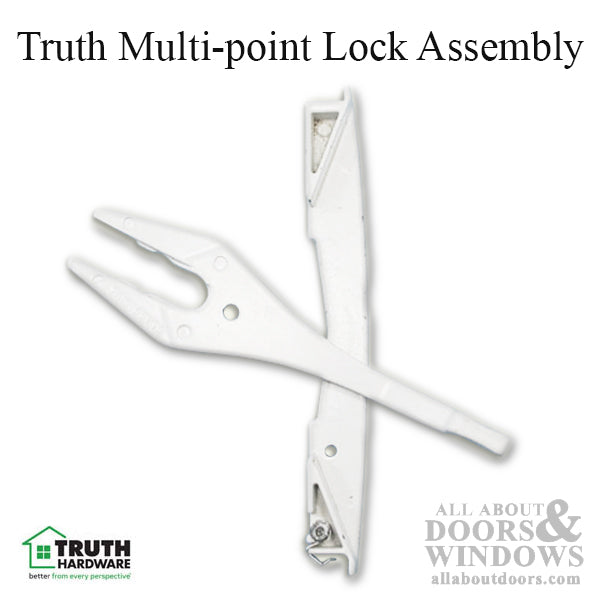 Truth Mirage Multi-Point Lock Assembly - White - Truth Mirage Multi-Point Lock Assembly - White