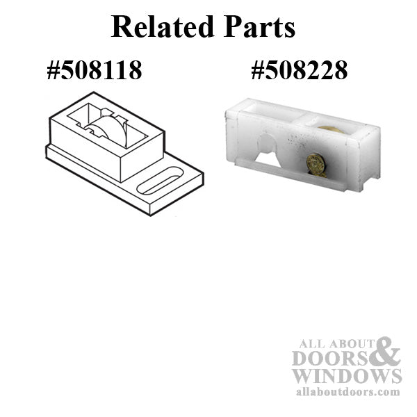 Latch and Pull - Vinyl and Aluminum Sash Hardware, Plastic - Black - Latch and Pull - Vinyl and Aluminum Sash Hardware, Plastic - Black