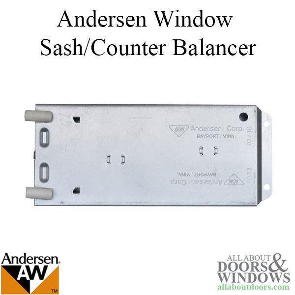 Andersen 200 Series Narroline Sash Counter Balancer 837 For Double Hung Windows - Andersen 200 Series Narroline Sash Counter Balancer 837 For Double Hung Windows