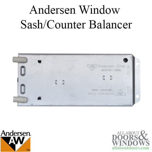 Andersen 200 Series Narroline Sash Counter Balancer 837 For Double Hung Windows - Andersen 200 Series Narroline Sash Counter Balancer 837 For Double Hung Windows