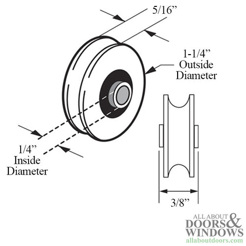 Roller Only, 1-1/4