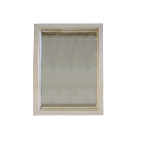 Wood Frame Door Lite with Single Pane Tempered Glass 20 Inch x 24 Inch - Wood Frame Door Lite with Single Pane Tempered Glass 20 Inch x 24 Inch